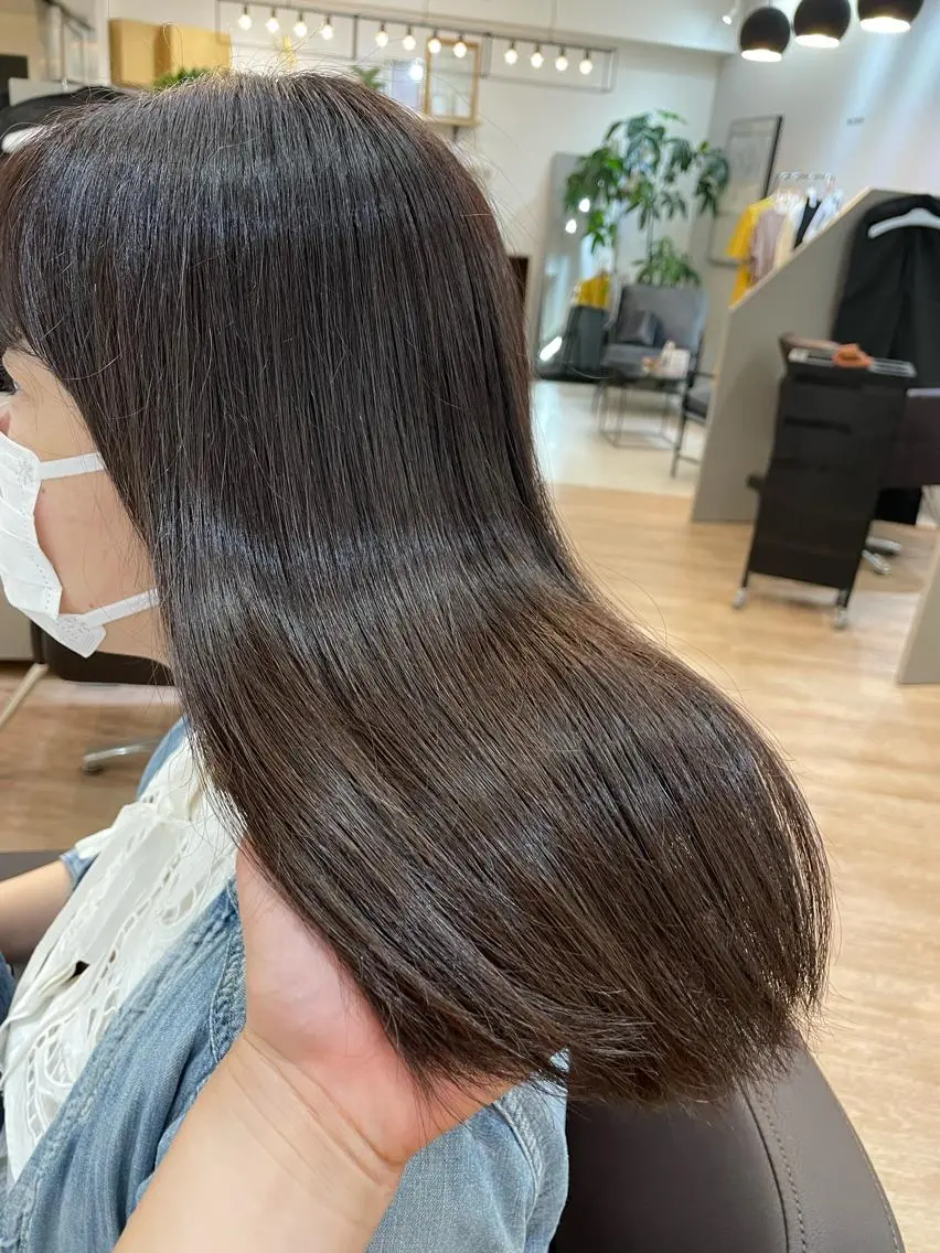 セミロング カラー 大阪 /千夏のヘアスタイル