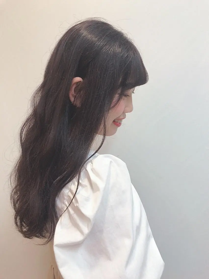 ロング 高橋 沙希のヘアスタイル