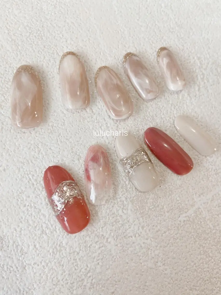 ネイル 春ネイル lulucharis nailのネイルデザイン