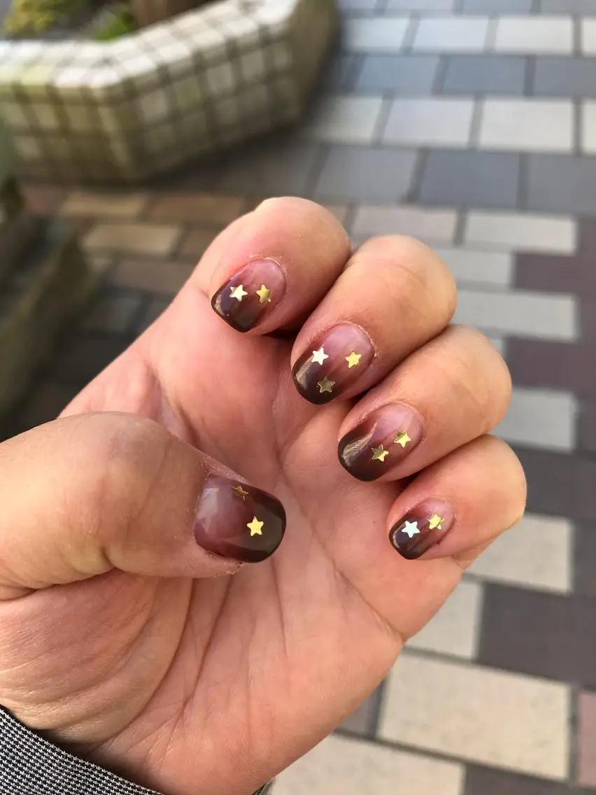ネイル ブラウン Nailist Missaのネイルデザイン