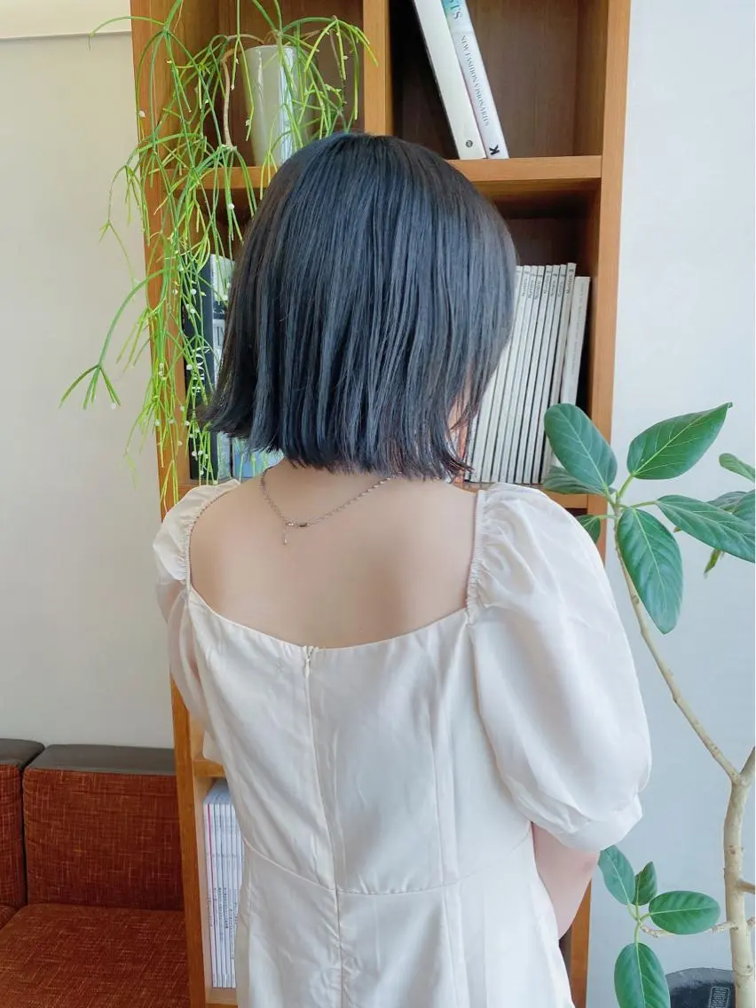 ショート カラー カット ヘアカラー トリートメント 似合わせレイヤー/ ケアパーマ/高倉のヘアスタイル