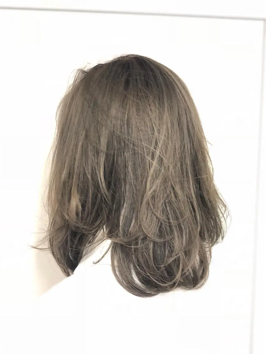 ミディアム ヘアカラー トリートメント dude hair design.のヘアスタイル