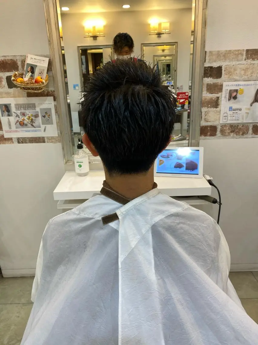 メンズ anoたまプラーザ 牧野直樹のヘアスタイル
