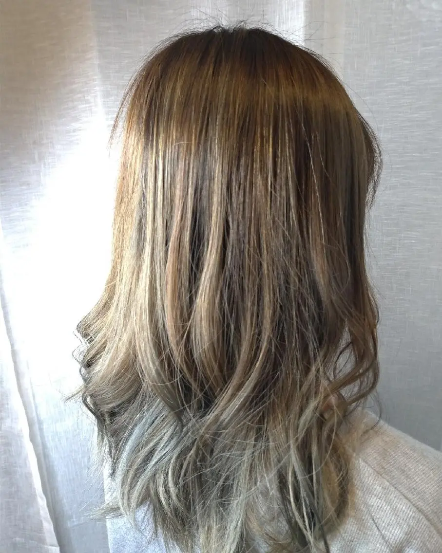 セミロング セシルヘアー博多  手島のヘアスタイル