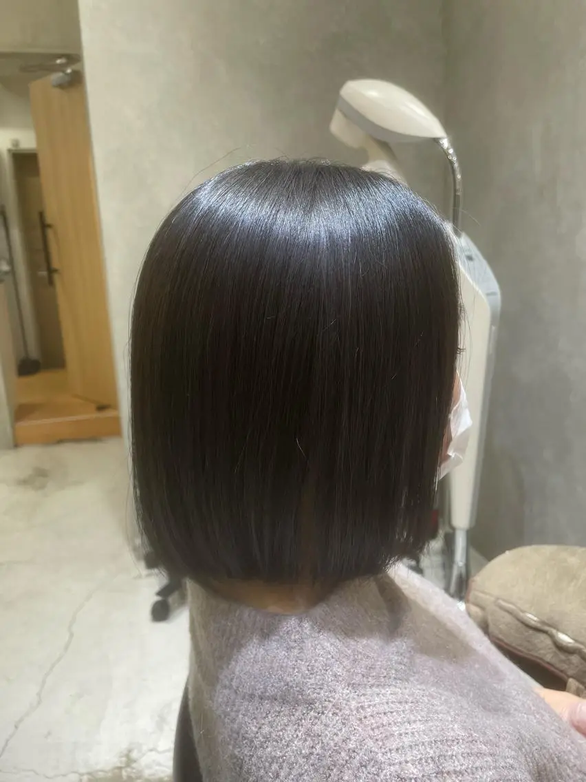 ミディアム 吉田 宙生のヘアスタイル