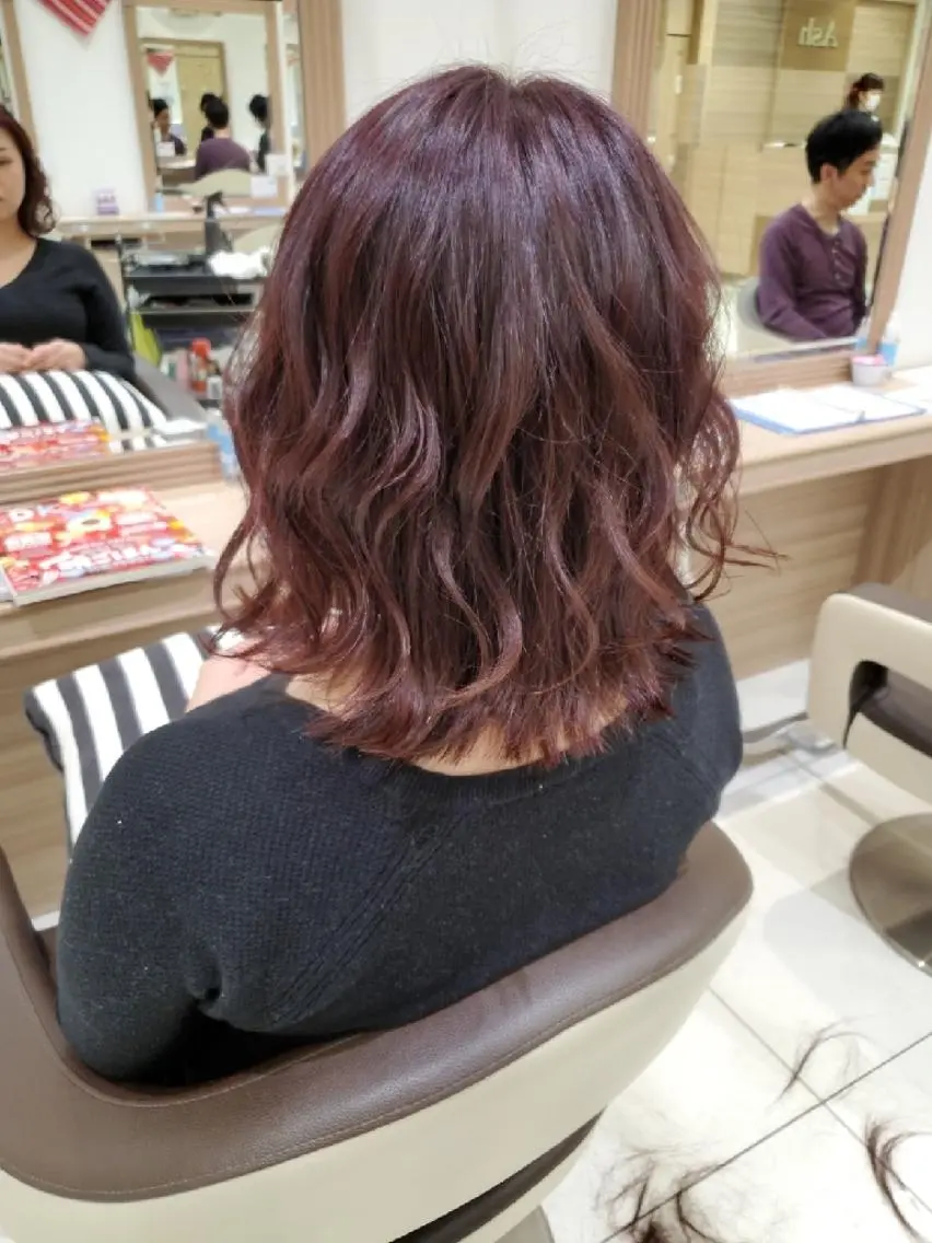 ミディアム カラー イルミナカラー カラー特化🔥中村 和貴<Ash津田沼>のヘアスタイル