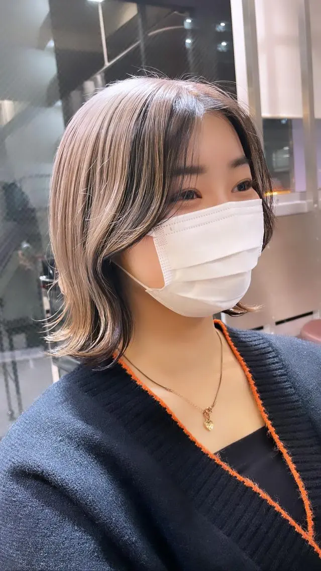 ミディアム ✨似合わせ特化美容師 WILL上村 拳吾のヘアスタイル
