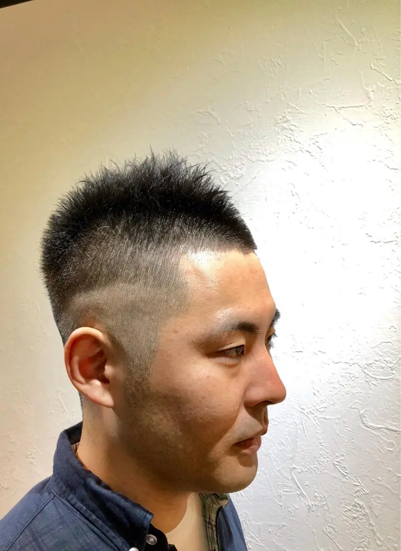 ショート メンズ カット 渡邊 暁史のヘアスタイル