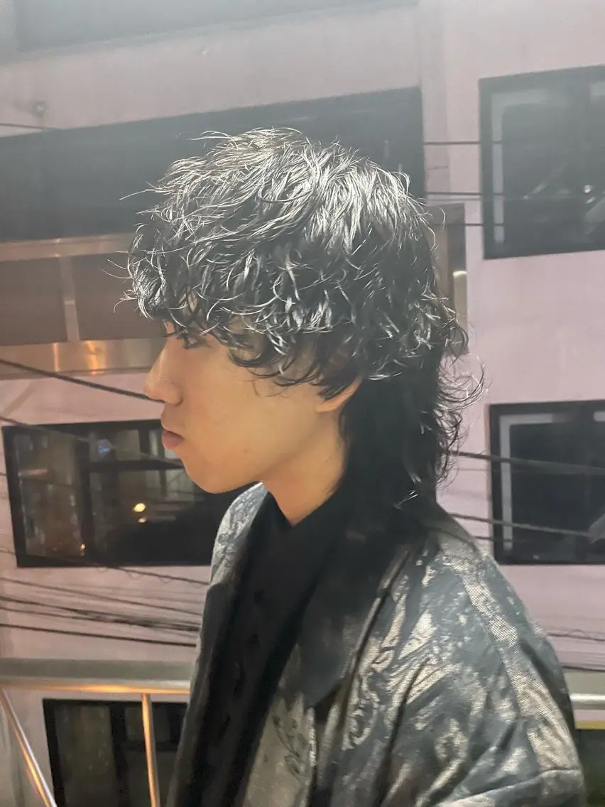 ミディアム 🔥コテ巻き風 ボブパーマ🔥のヘアスタイル