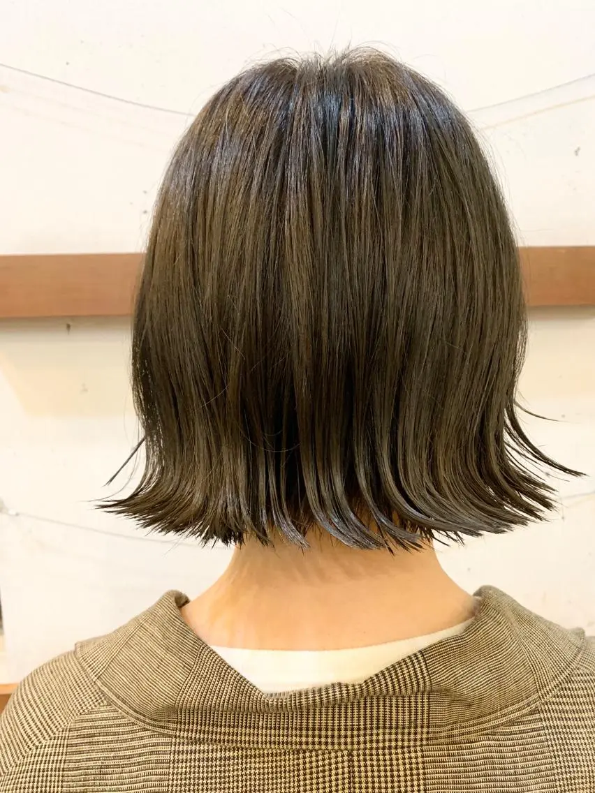 ショート ボブ 外ハネヘア tension 【テンション】のヘアスタイル