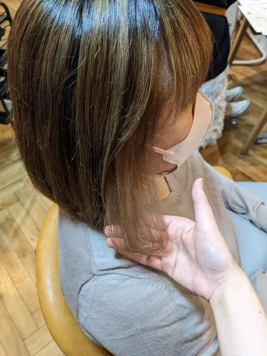 ショート カット ヘアカラー newi 天王寺　 masakoのヘアスタイル