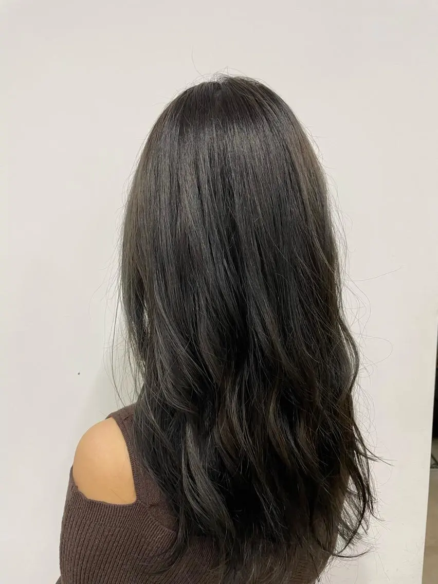 ロング カラー ヘアアレンジ 🎀レイヤー 透明感 カラーyuuri🎀のヘアスタイル