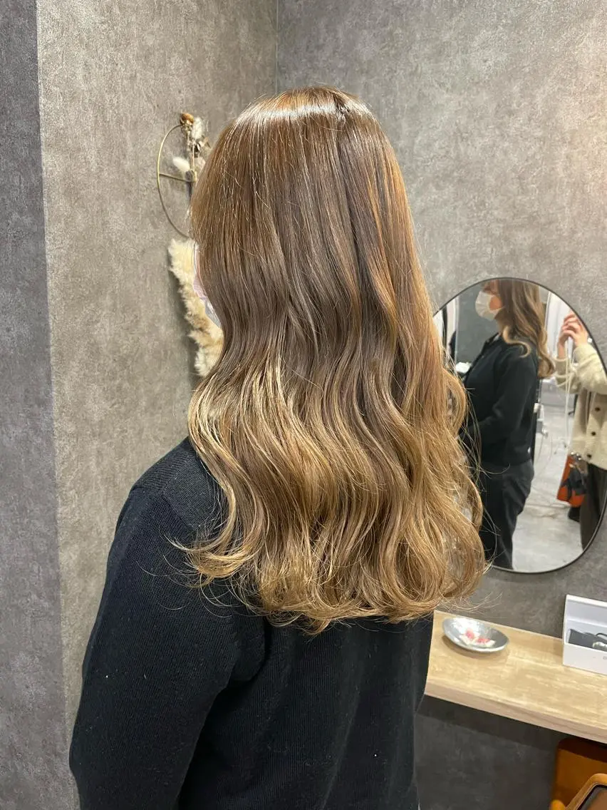 ロング いなみね はるきのヘアスタイル