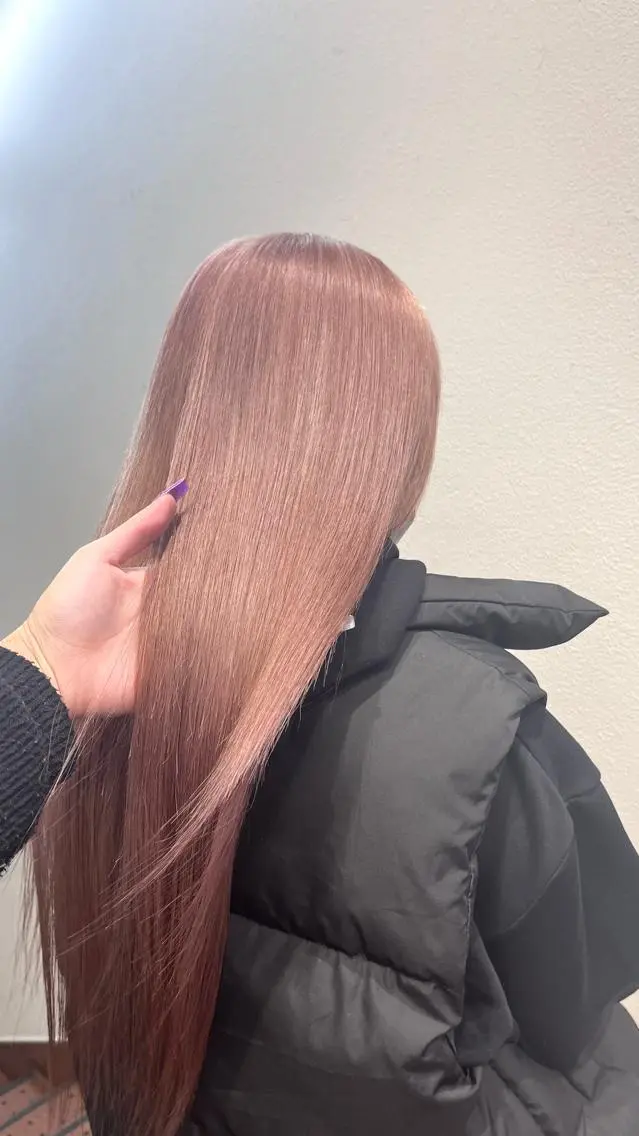 ロング カラー カット ヘアカラー トリートメント s.sweet NACHIKAのヘアスタイル