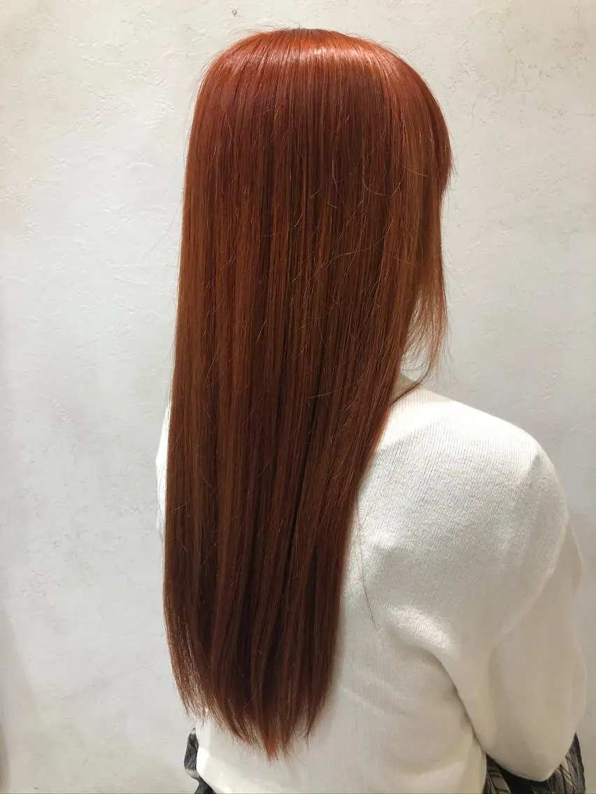 ロング ヘアカラー トリートメント 【🌈カラー特化】 リクのヘアスタイル