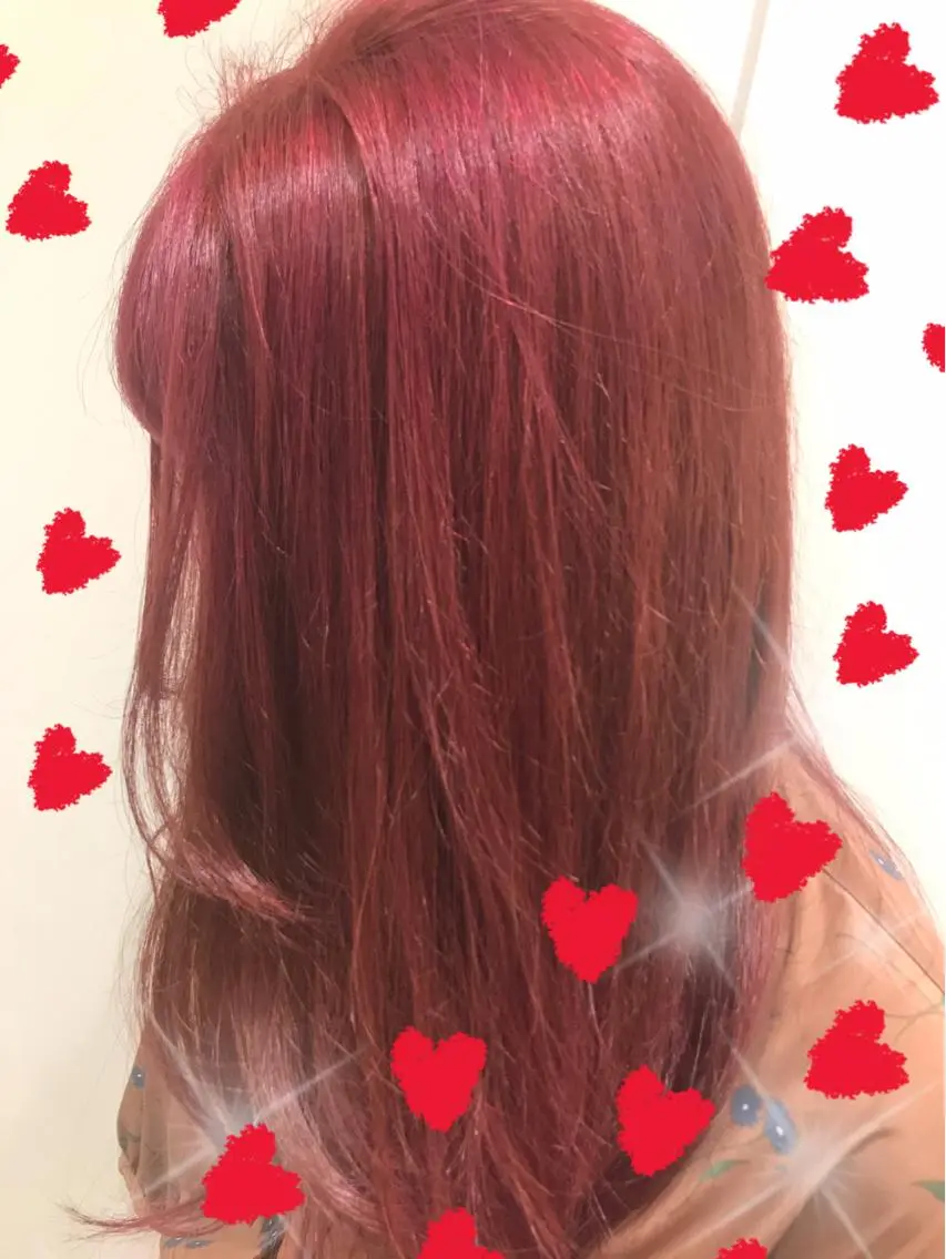 カラー ピンクカラー 新宿駅近♡個室 ♡関口三都季🌜のヘアスタイル