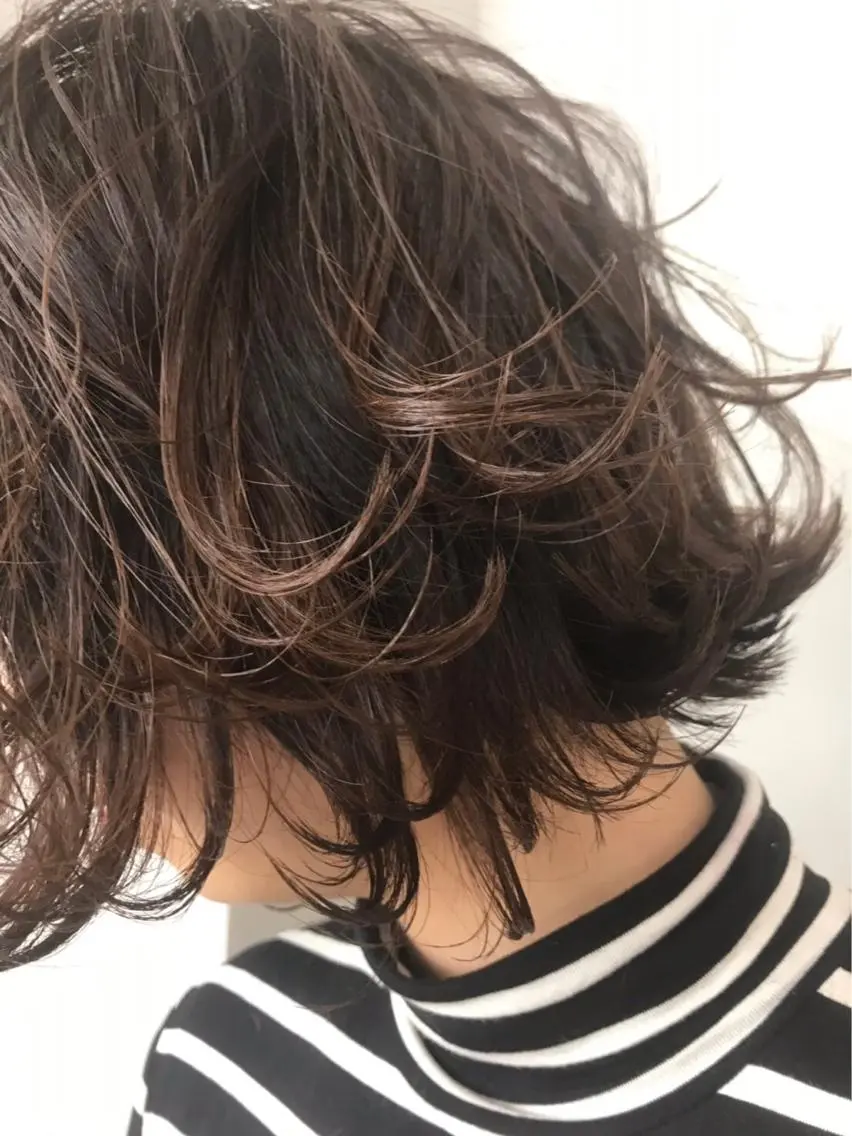 ショート カラー BROCANTE立川 karasawa.nのヘアスタイル