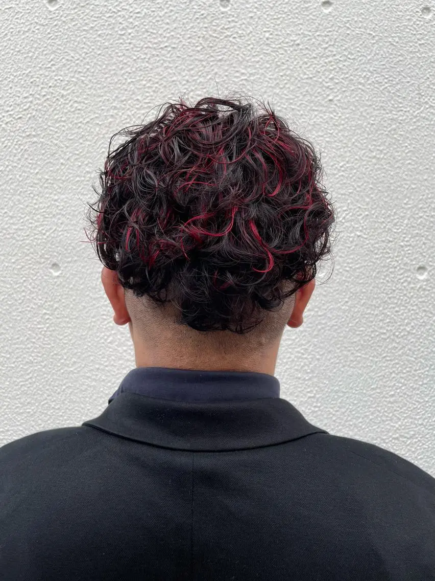 ショート カラー メンズ 土屋 紗也果のヘアスタイル