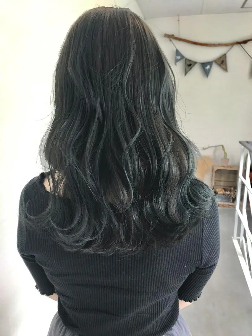 ロング ヘアカラー トリートメント モリ タカユキ🌵のヘアスタイル