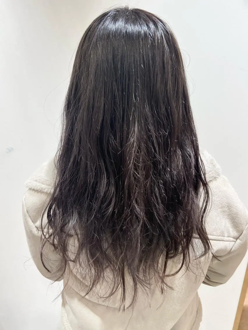 ロング カラー カット ヘアカラー トリートメント 🐺ウルフ/レイヤー 似合わせ‎🤍沙羅のヘアスタイル