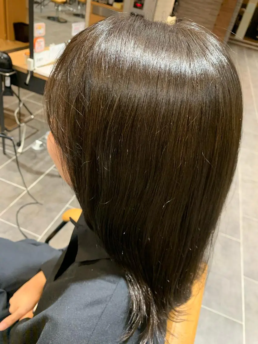 セミロング カラー ベージュカラー オリーブベージュ Gain Nanamiのエステ・リラクイメージ