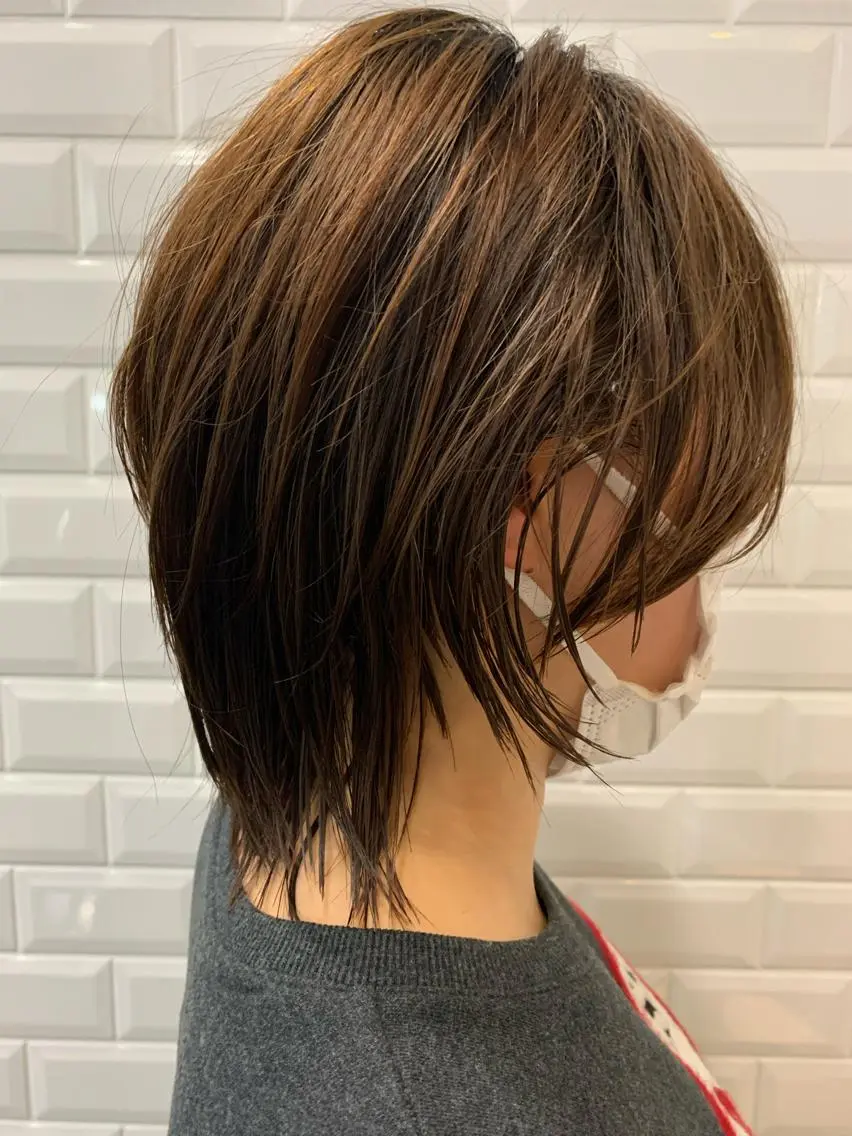 ショート appiis 柳田葵　横浜のヘアスタイル