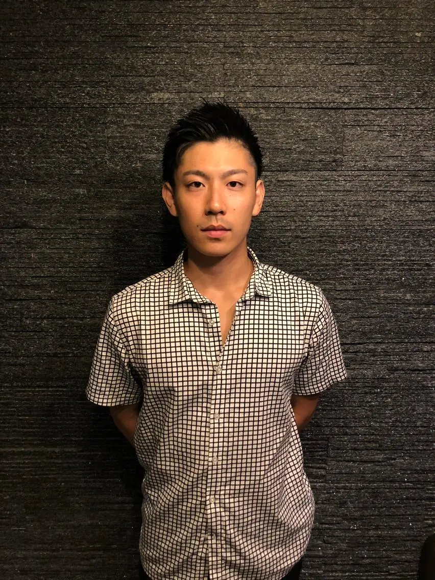 ショート メンズ 刈り上げ 木村 りきのヘアスタイル
