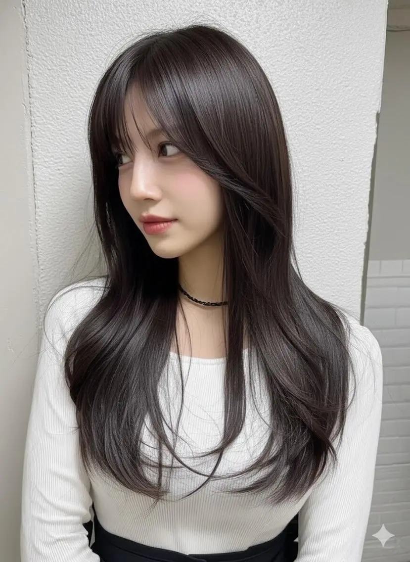 ロング カラー 髪質改善・縮毛矯正 💎ASUKAのヘアスタイル
