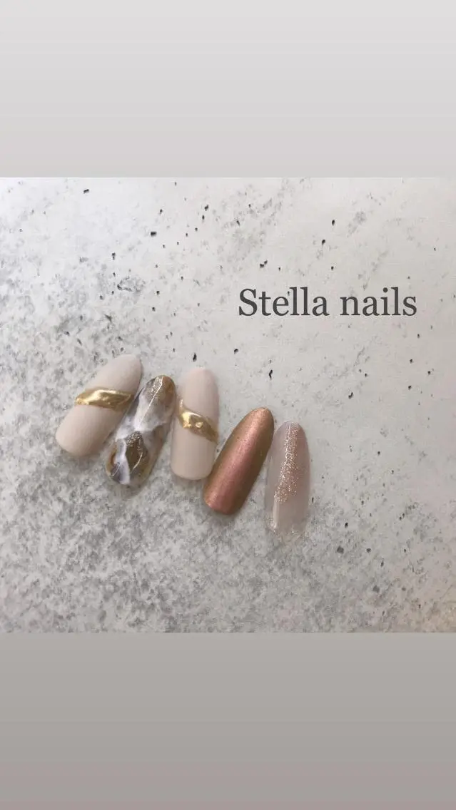 ネイル ミラーネイル Stella nailsのネイルデザイン
