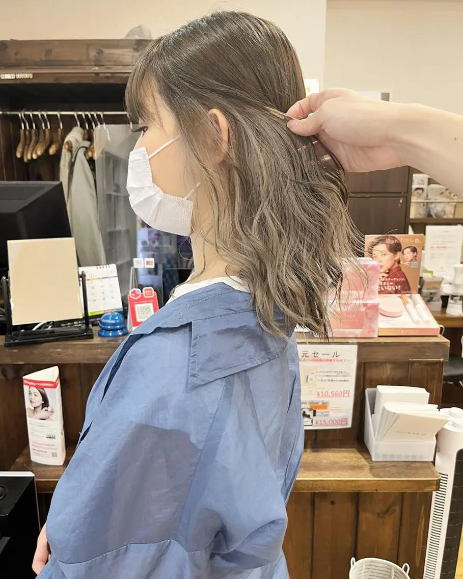 カラー アディクシーカラー 🌈ハイトーン/ ワタル🌈のヘアスタイル
