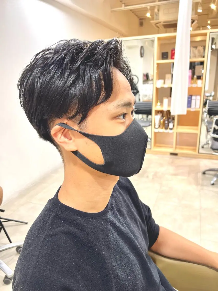 ショート メンズ 心斎橋メンズサロン リベルテグリットのヘアスタイル