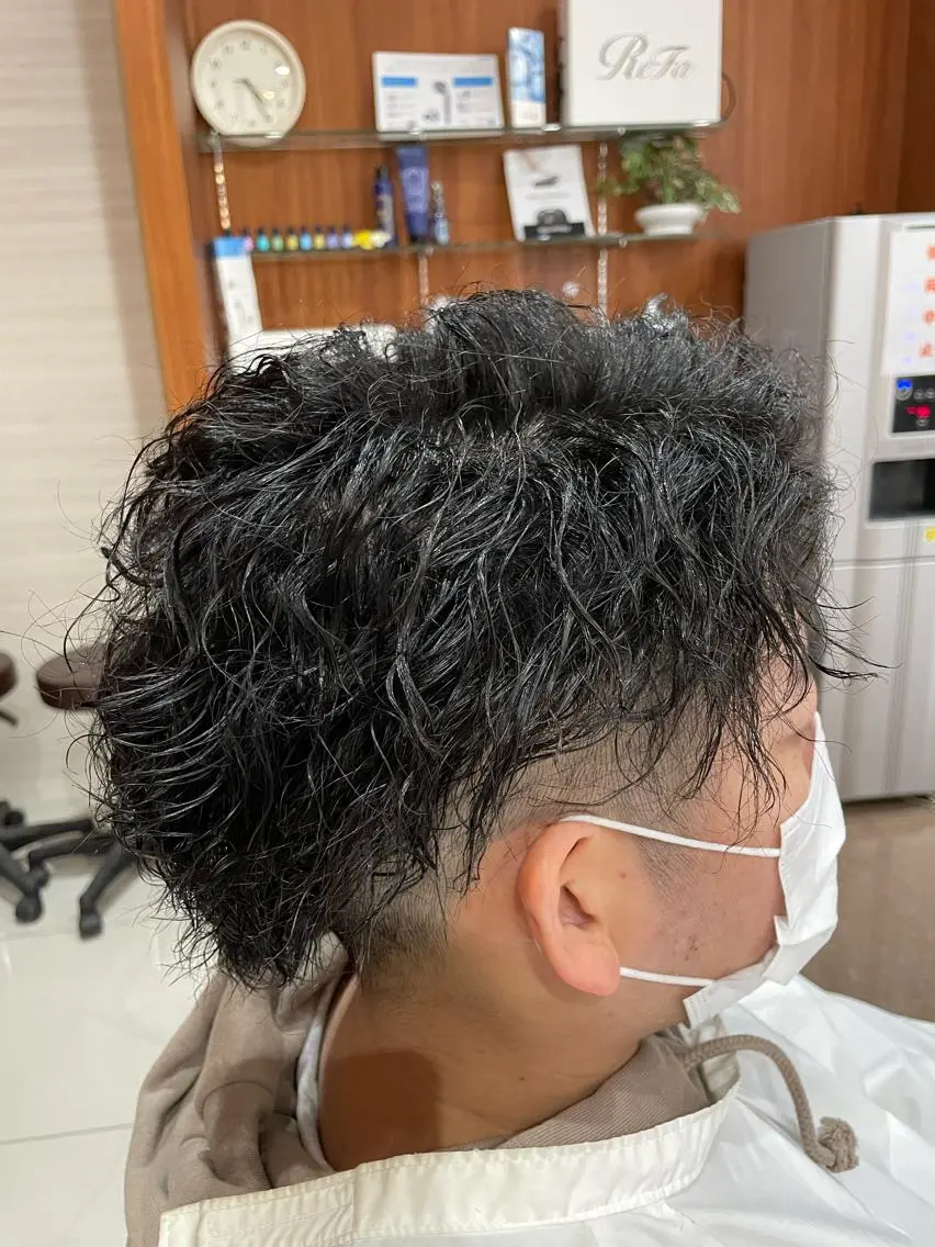 パーマ メンズ カット 川口 葉月のヘアスタイル