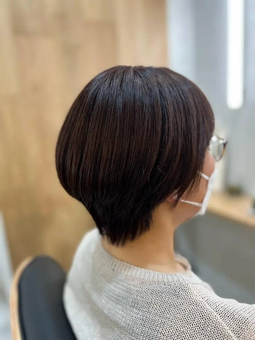 ショート ショートボブ ボブ ショートヘア カット トリートメント 川村 昌広のヘアスタイル