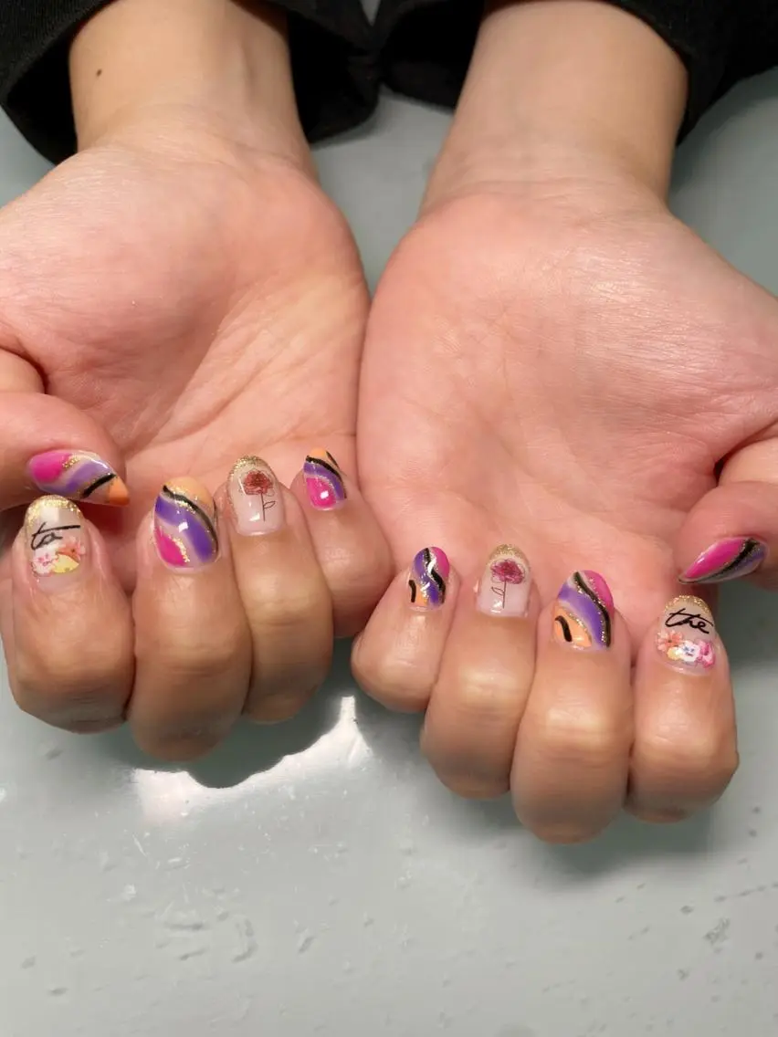 ネイル アートネイル oki nailのネイルデザイン