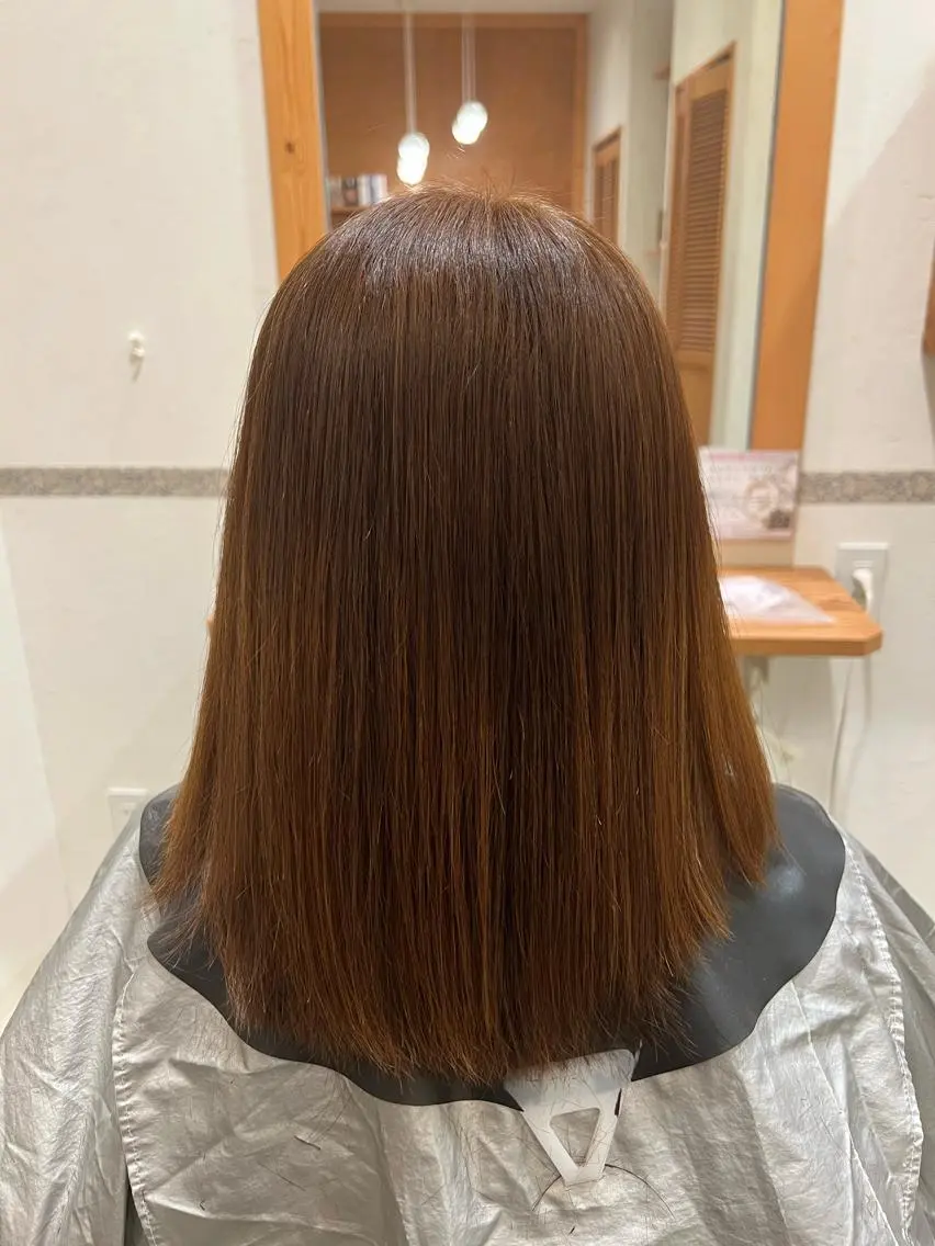 ミディアム カット トリートメント TELA HAIR 幕張本郷店 千尋のヘアスタイル