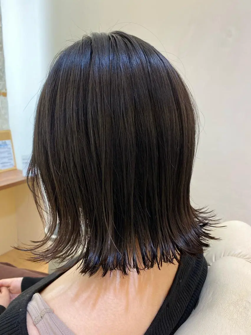 ミディアム カラー 『髪質改善』服部 隆志のヘアスタイル