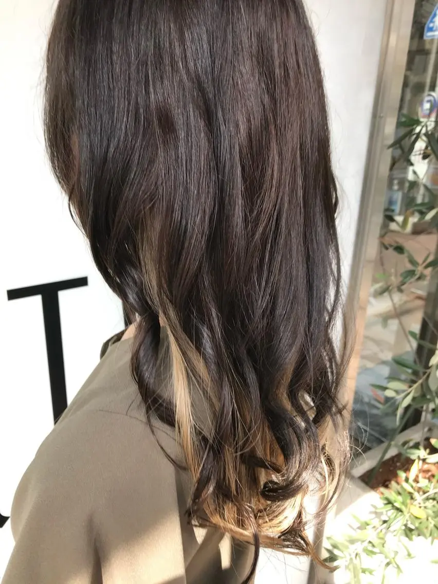 ミディアム カラー お悩み解決美容師🩷 ♠️ベテランそめやのヘアスタイル
