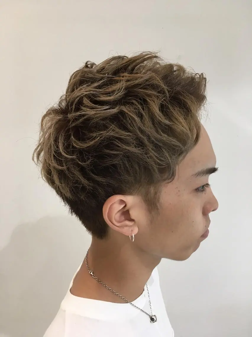 メンズ NYNY四條畷店 森 亮人のヘアスタイル