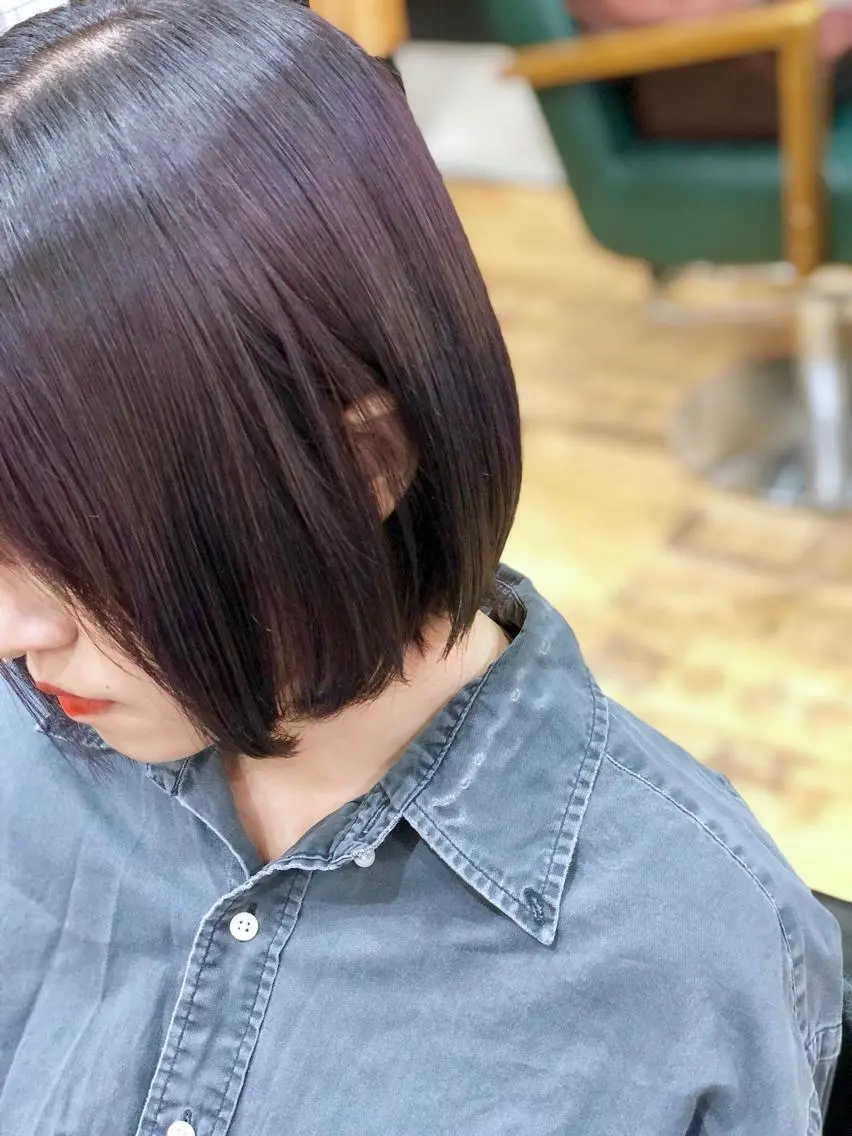 ショート カラー THREE 関根大のヘアスタイル