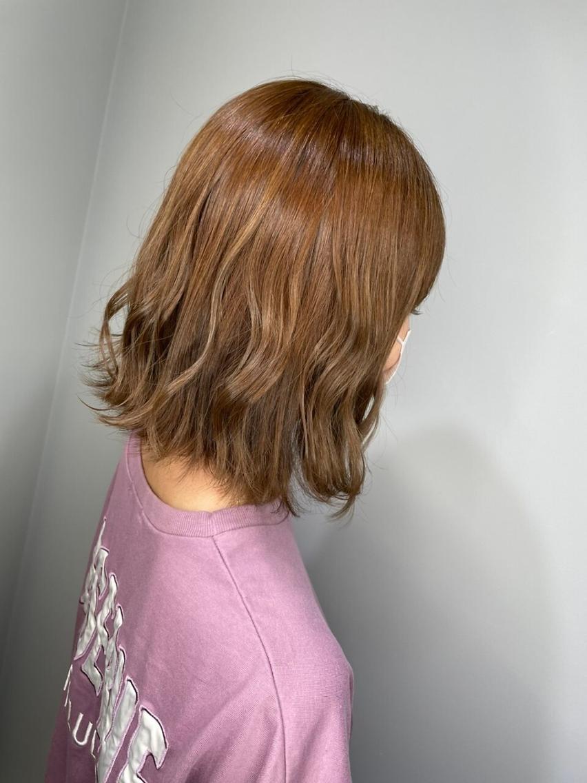 ショート ミストバング ボブ 天使の羽バング・フェザーバング ハイライト ショートヘア トップスタイリスト ✨KIRIKA中野✨のヘアスタイル