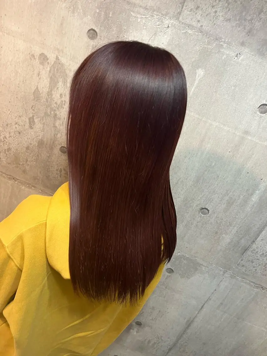 ミディアム カラー ヘアカラー トリートメント ✨髪質改善✨錦糸町 ⭐️Taisei⭐️のヘアスタイル