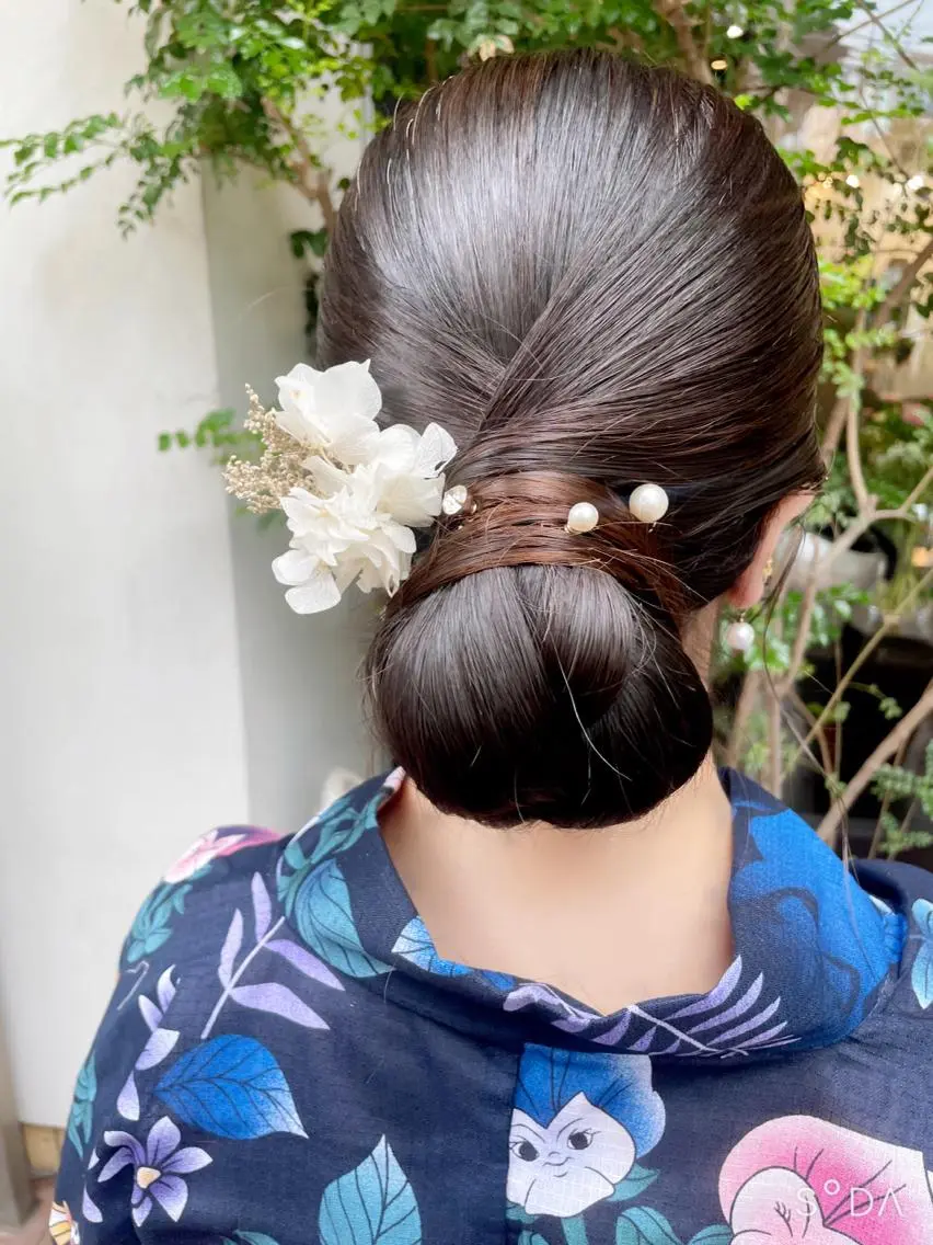 ロング ヘアアレンジ 着付け ✟ Reira ￤ ﾍｱｾｯﾄ￤ﾚｲﾔｰのその他イメージ