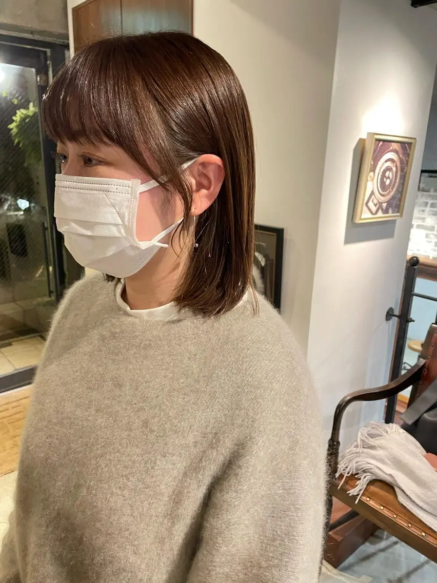 ミディアム カラー まつ毛パーマ🐏 NANAMIのマツエク・マツパデザイン