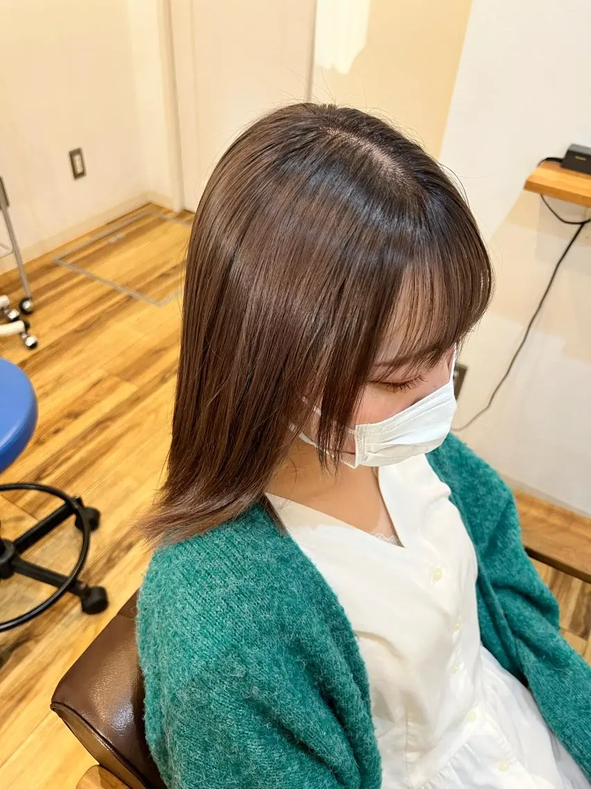 ロング カラー グレージュ 🐰ハイトーンカラー 畠山　渡🐰のヘアスタイル