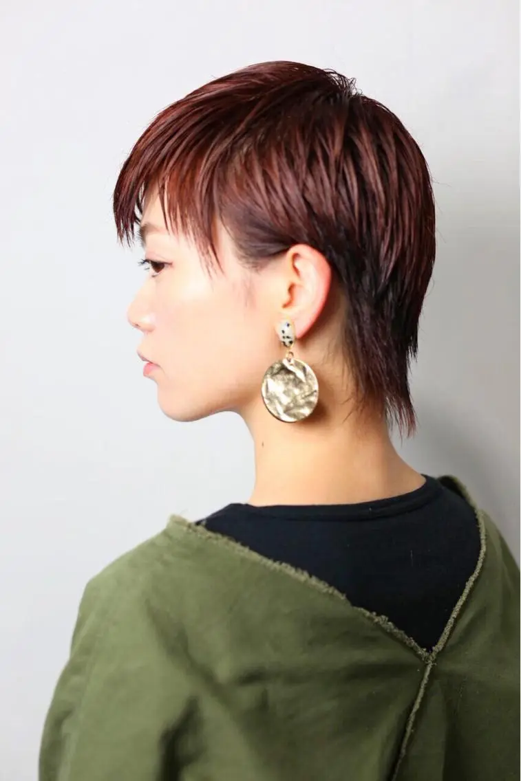 ショート ショートヘア 中野 恵脩のヘアスタイル