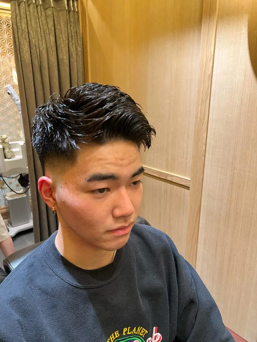 ショート メンズ 圓子 快のヘアスタイル
