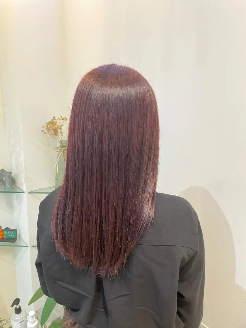 カラー 髪質改善カラー🤍 エクステ✨君島由実子のヘアスタイル