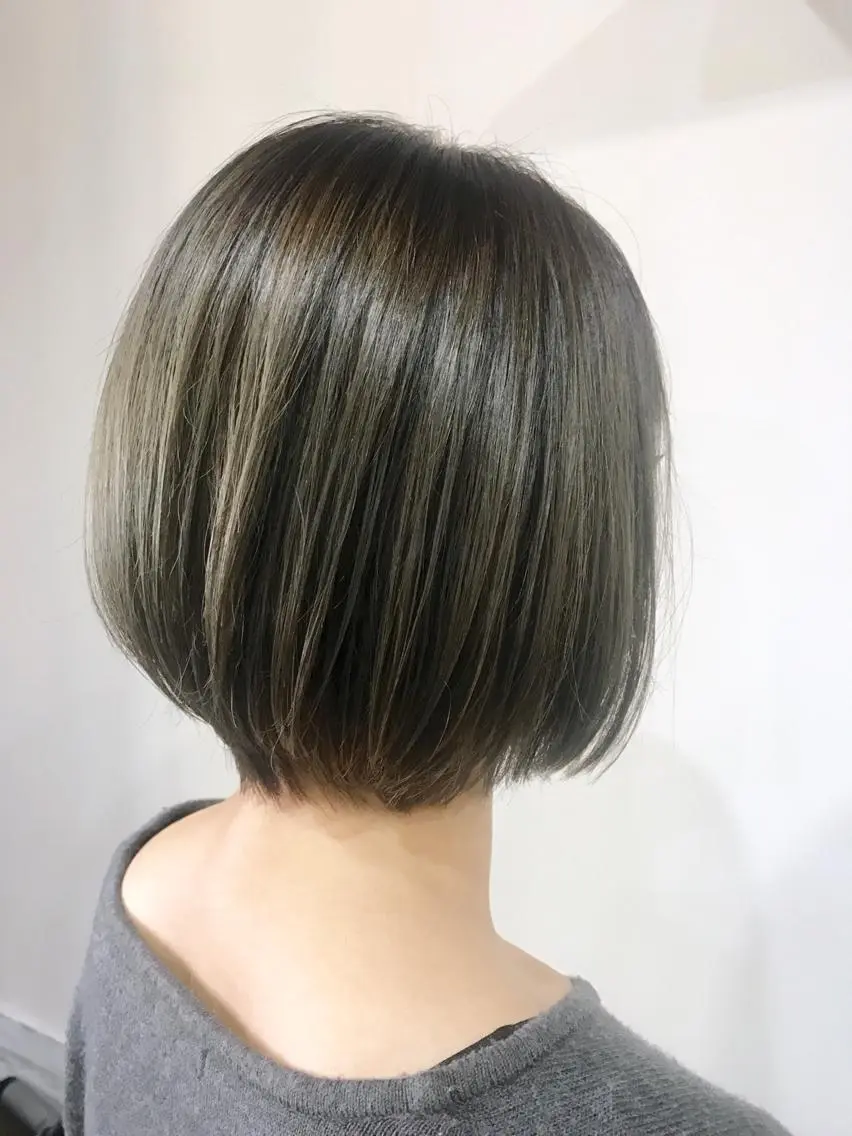 ショート アッシュ 女性専用サロン 【中崎町】ゆきみのヘアスタイル