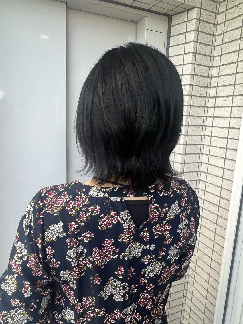 ミディアム Mika Haraguchiのヘアスタイル