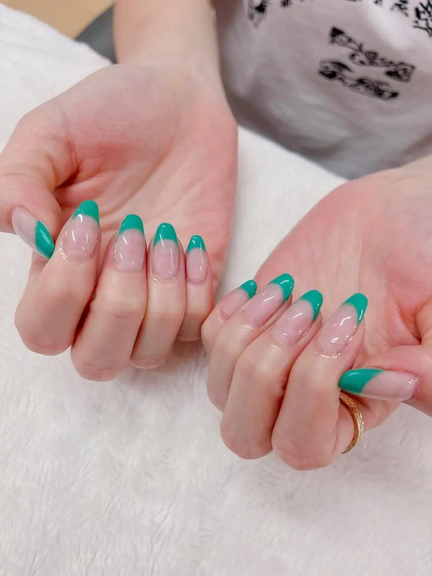 ネイル フレンチネイル ハンドネイル kaenail 瑞江のネイルデザイン